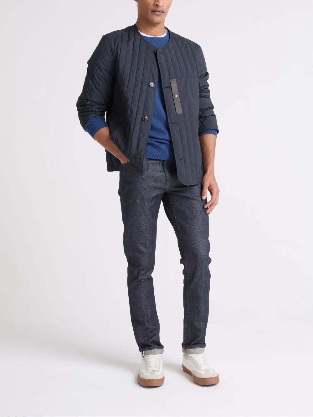 YVES SALOMON QUILTED JACKET