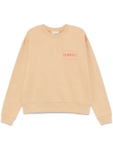 Marni jersey-texture sweatshirt