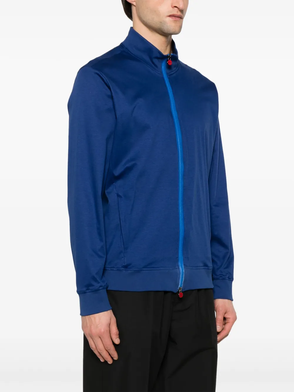 Kiton Katoenen sweater Blauw