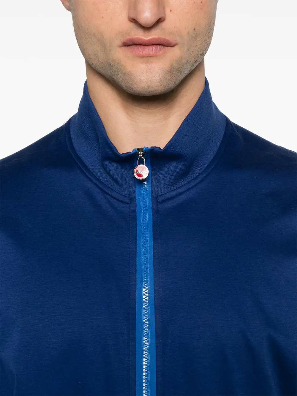 Kiton Katoenen sweater Blauw