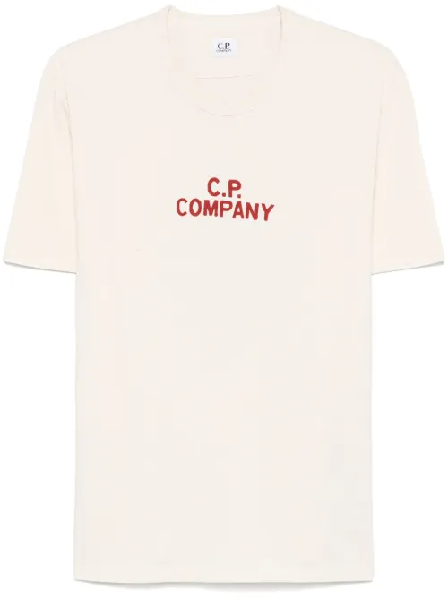 T-shirt à logo imprimé - C.P. Company - Modalova