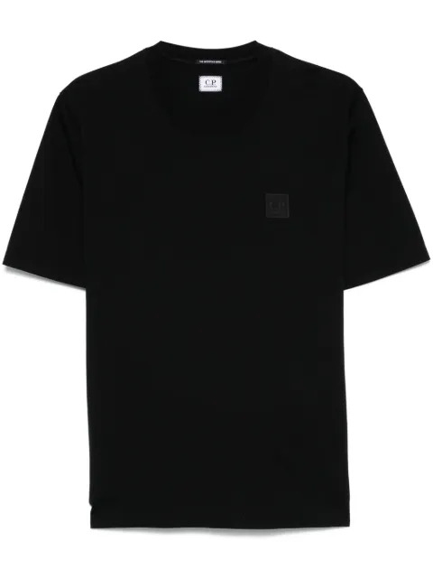C.P. Company playera con logo estampado