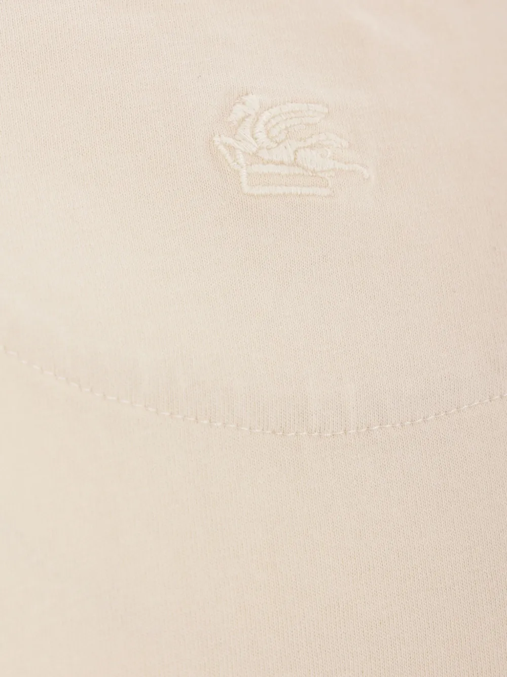 ETRO T-shirt met print Beige