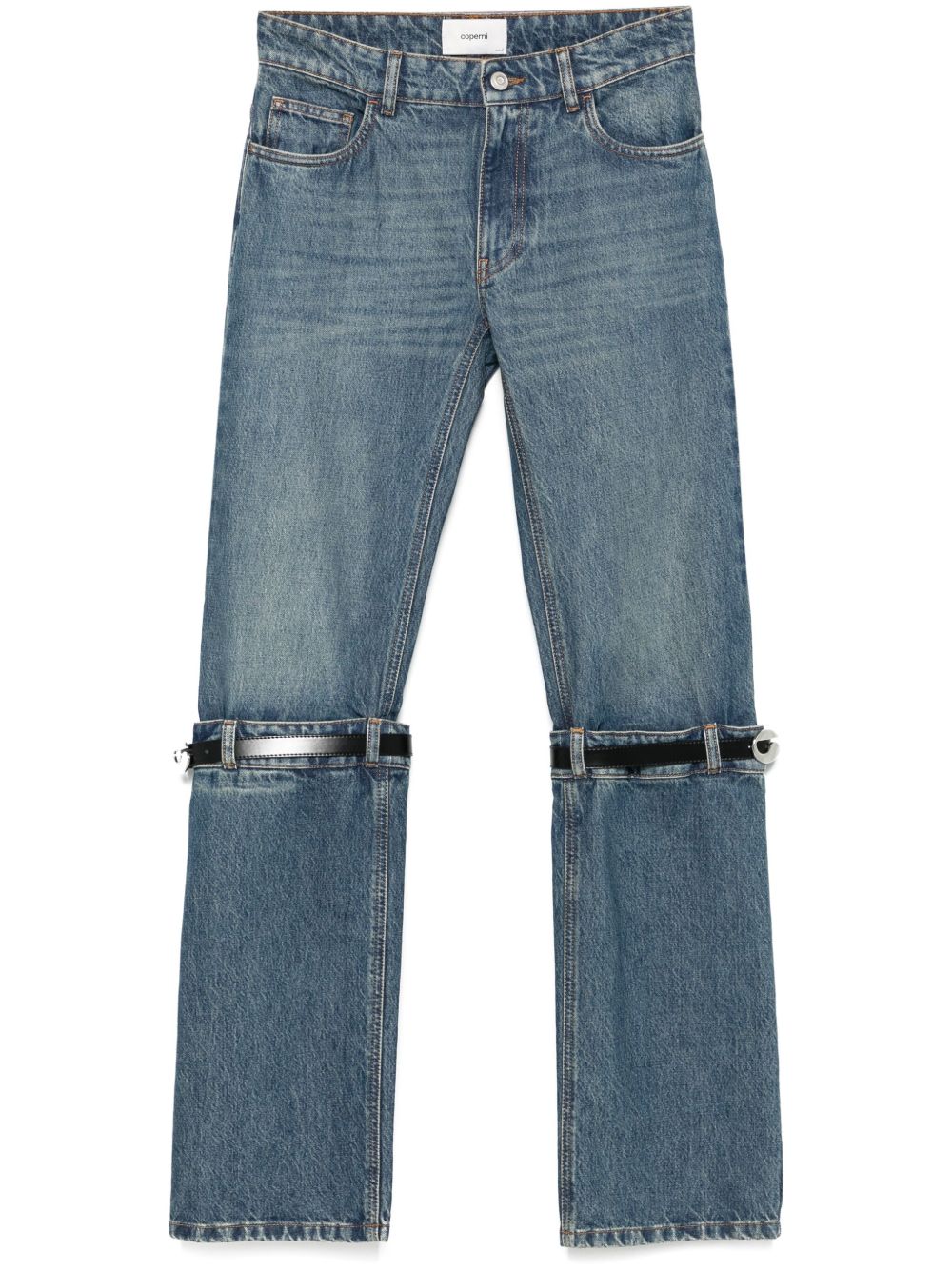 Coperni Hybrid jeans Blauw