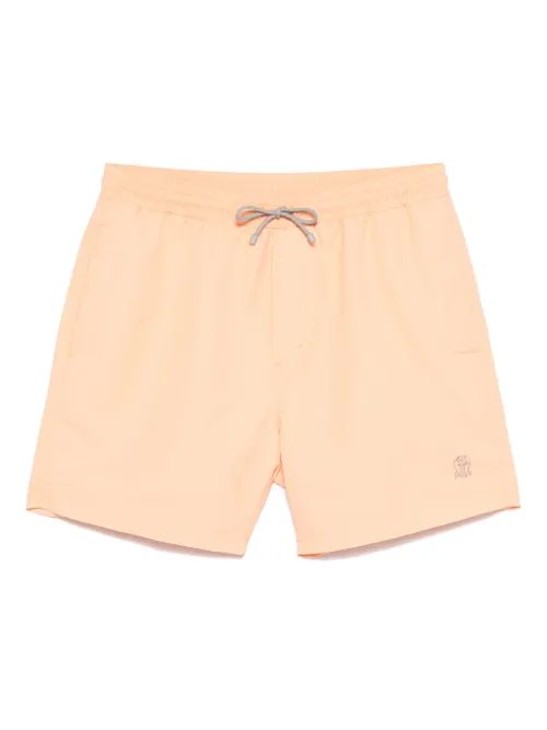 Short de bain à logo brodé - Brunello Cucinelli - Modalova