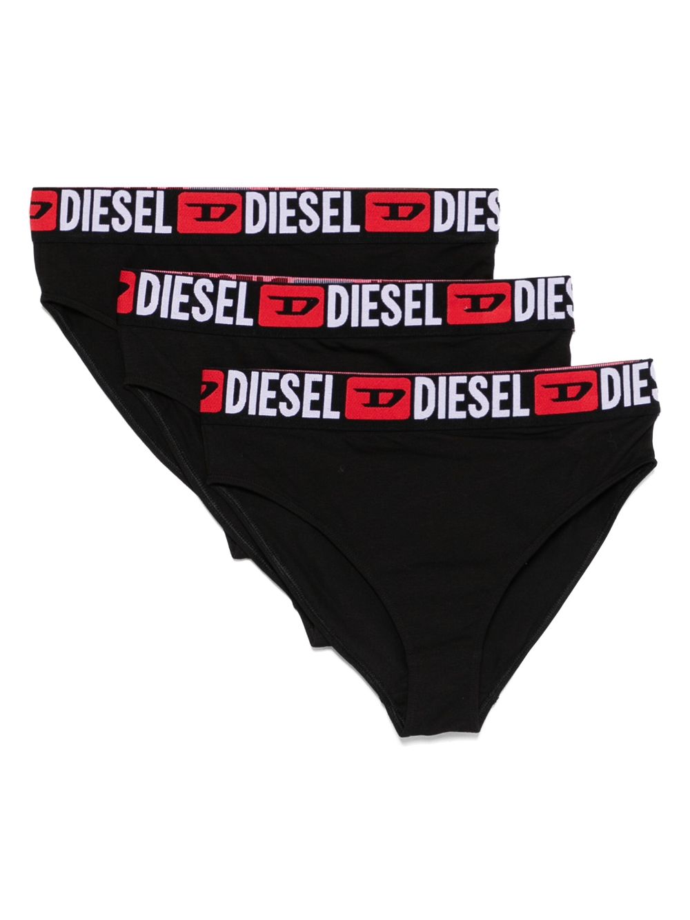 Diesel Drie Sam-D-Core slips Zwart