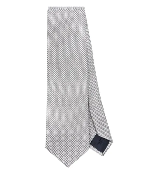 Tagliatore corbata con motivo en jacquard