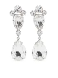 Jennifer Behr crystal drop earrings - Silver