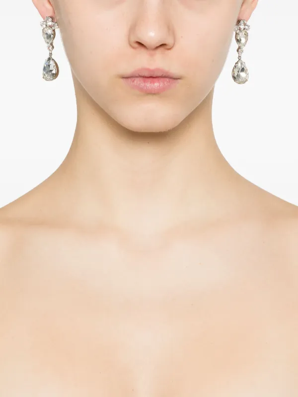 送料関税込■Jennifer behr■Nessaクリスタル装飾ドロップピアス Nessa Earrings -- Crystal – Jennifer Behr LLC