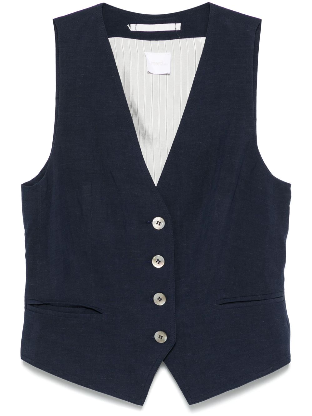 V-neck waistcoat