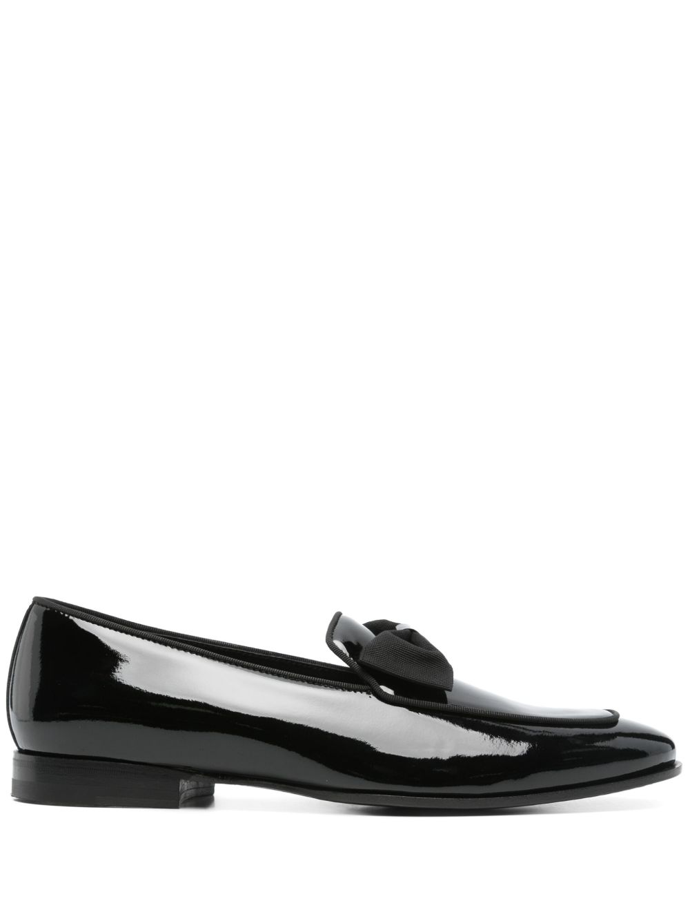 Tagliatore bow-detailed loafers Zwart