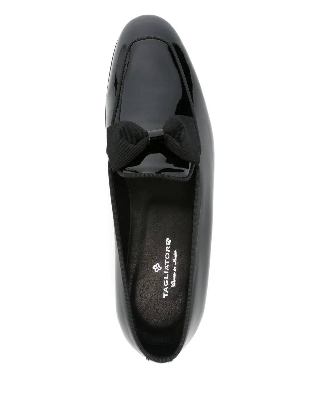 Tagliatore bow-detailed loafers Black