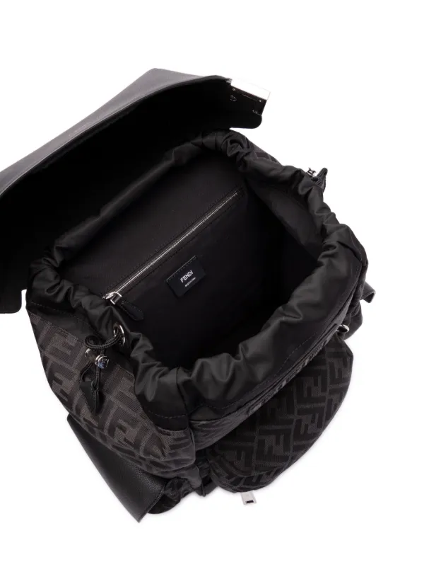 FENDI フェンディ ドライブ バックパック | ブラック | FARFETCH JP