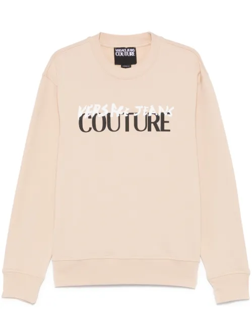 Sweat à logo imprimé - Versace Jeans Couture - Modalova