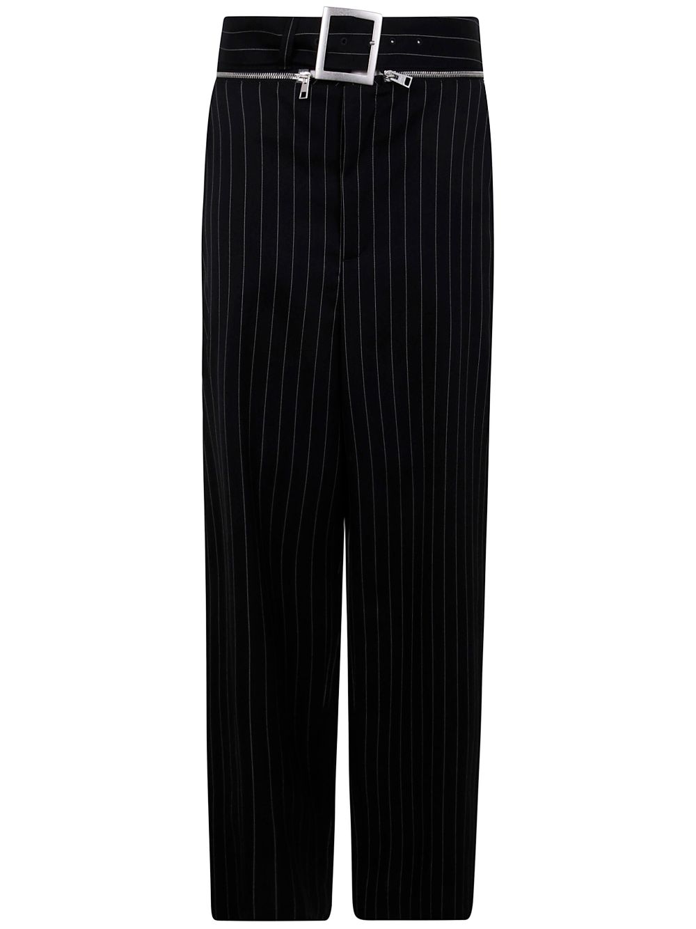 Jean Paul Gaultier striped trousers - Black