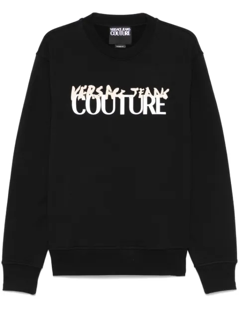 Versace Jeans Couture sudadera con logo estampado