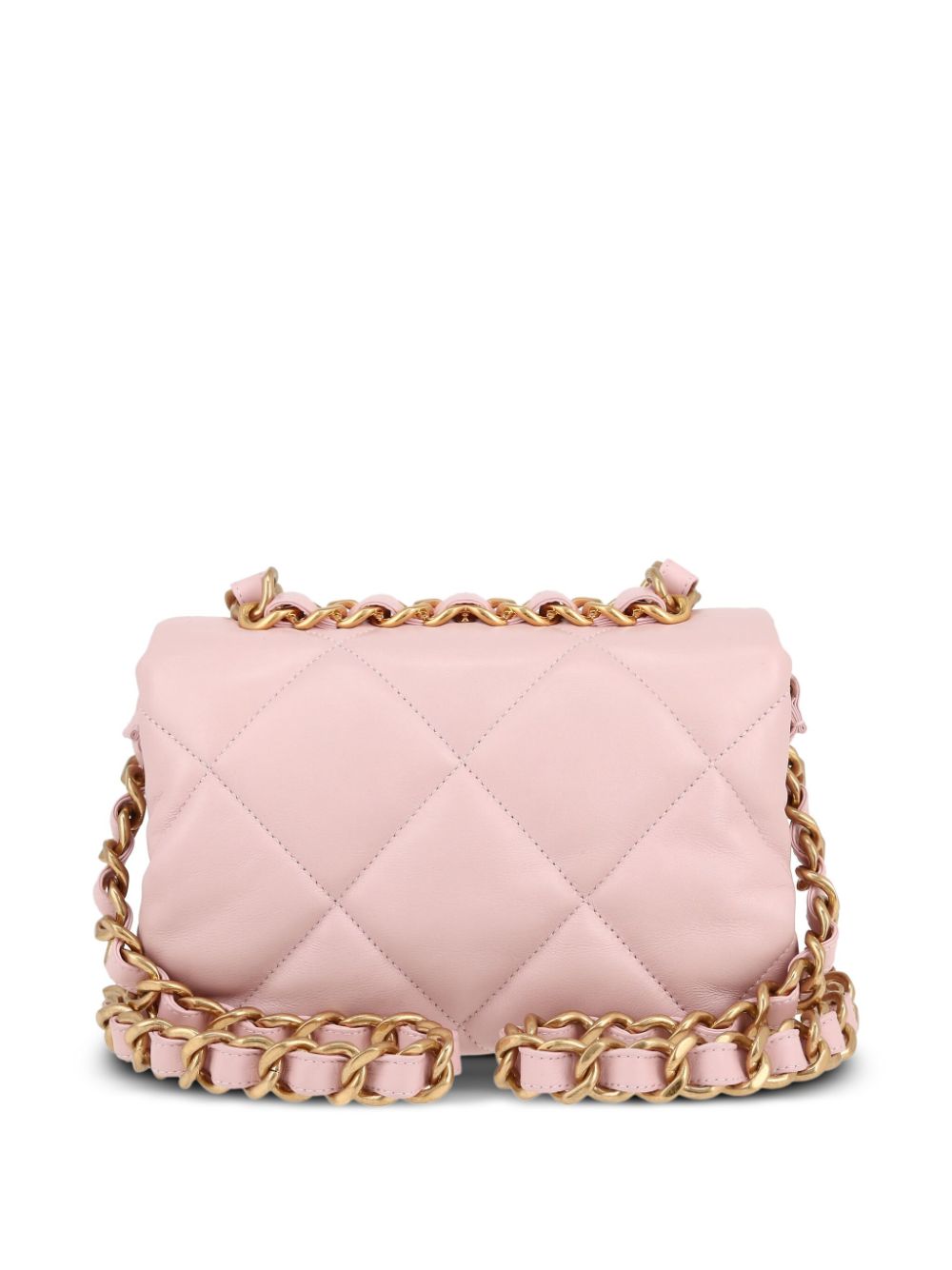 CHANEL Pre-Owned 2020s small Flap shoulder bag - Roze