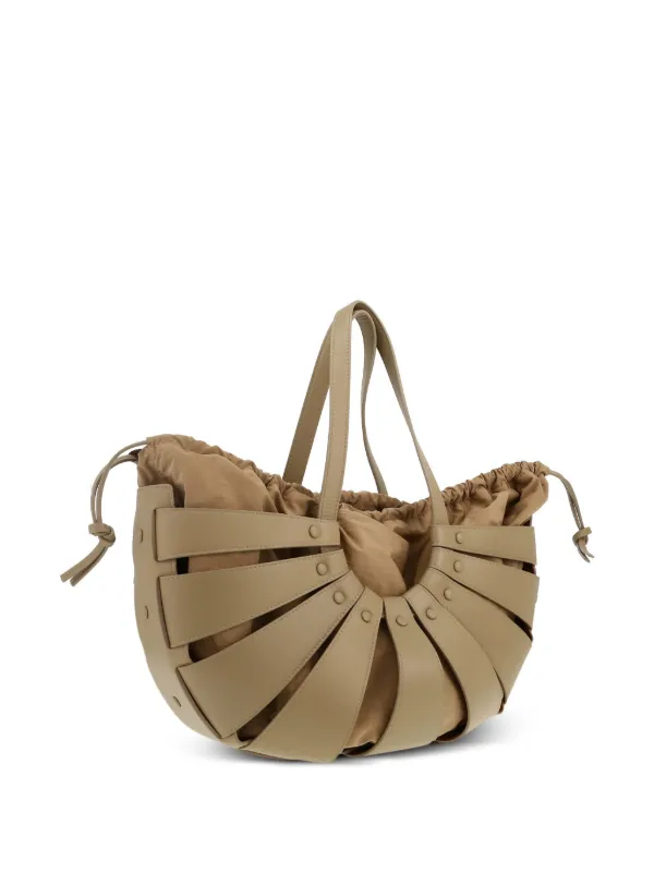 Bottega Veneta Pre-Owned ザ・シェル バッグ | グリーン | FARFETCH JP