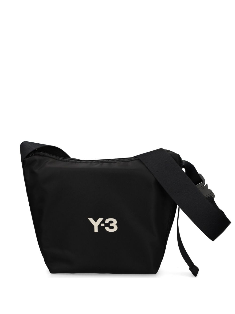 Y-3 printed cross body bag - Black