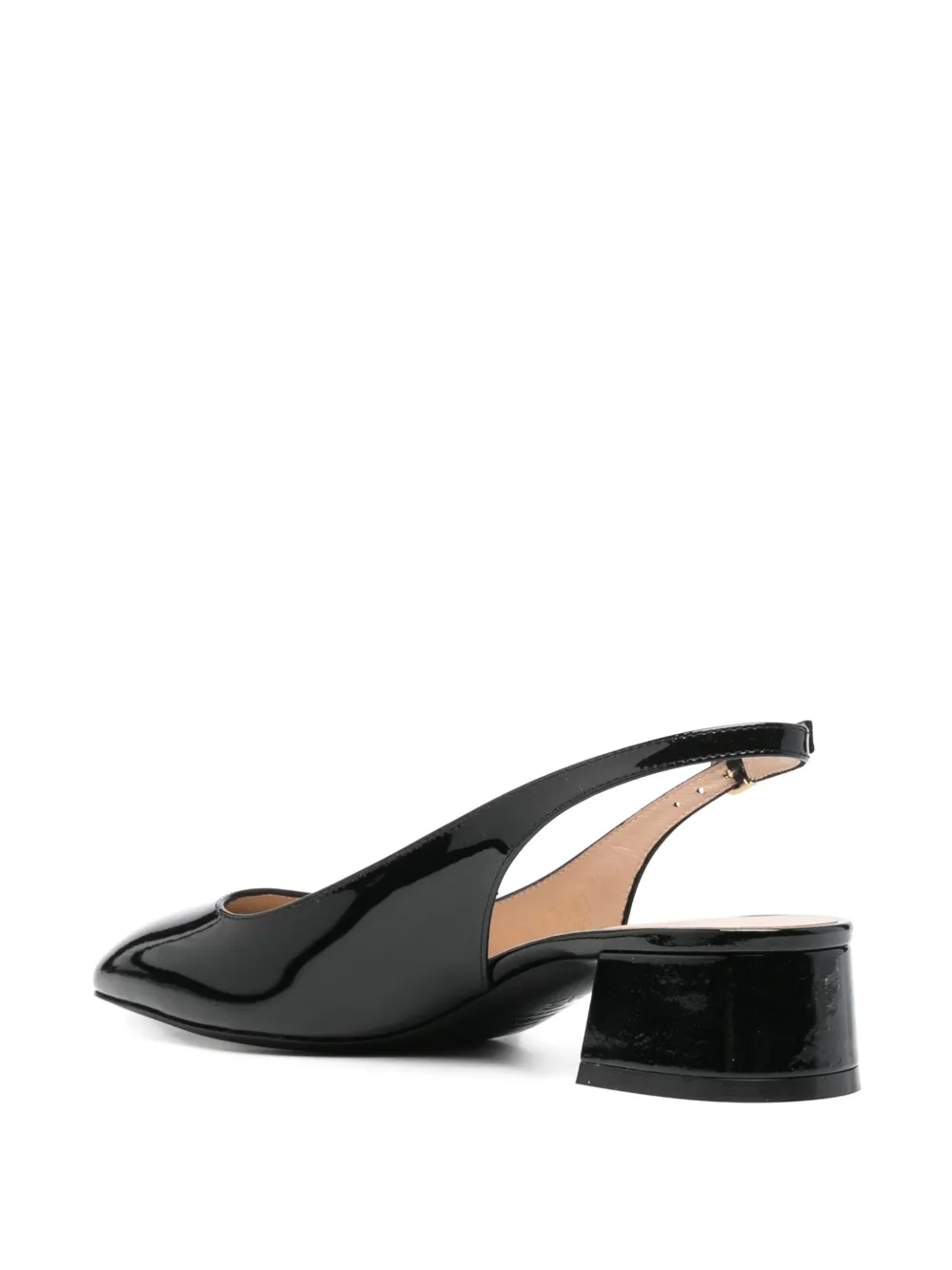 Stuart Weitzman 35mm Maeve slingback pumps Black