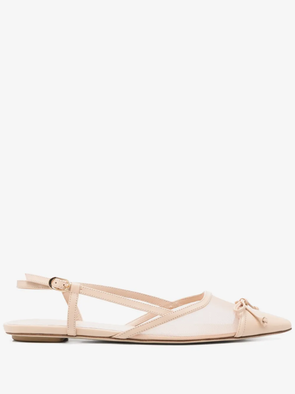Stuart Weitzman mesh-panel ballet flats | Neutrals | Image 1