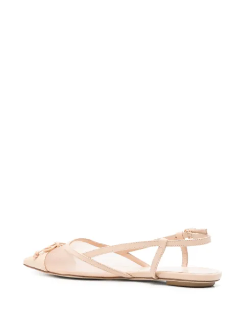 Stuart Weitzman mesh-panel ballet flats SK648 - 2