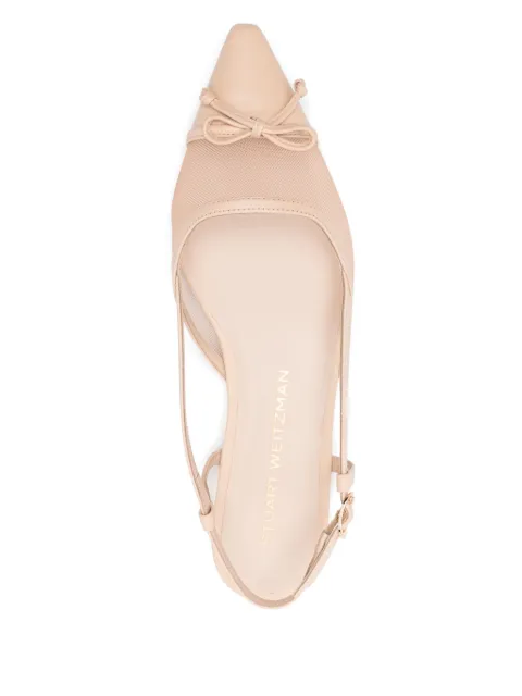 Stuart Weitzman mesh-panel ballet flats SK648 - 3