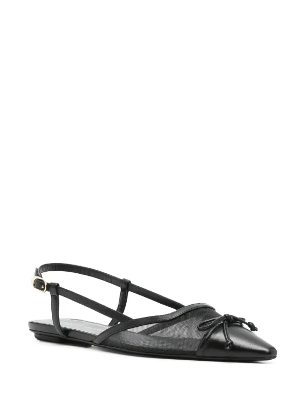 【Stuart Weitzman】メッシュ　フラットシューズ　36.5 Stuart Weitzman】メッシュ フラットシューズ 36.5 - メルカリ