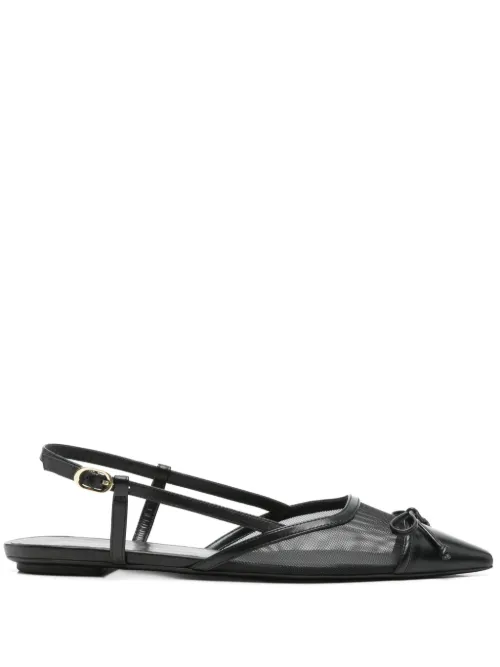 Ballerines à empiècement en mesh - Stuart Weitzman - Modalova