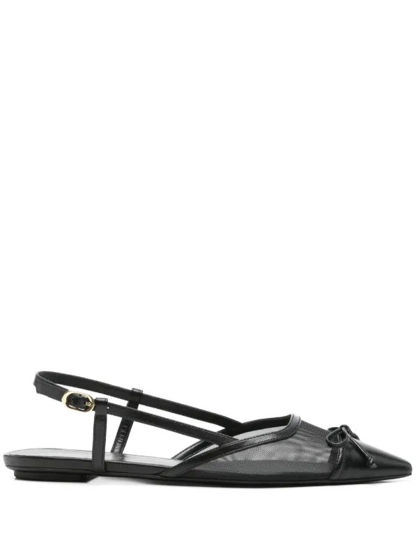 【Stuart Weitzman】メッシュ　フラットシューズ　36.5 Stuart Weitzman】メッシュ フラットシューズ 36.5 - メルカリ