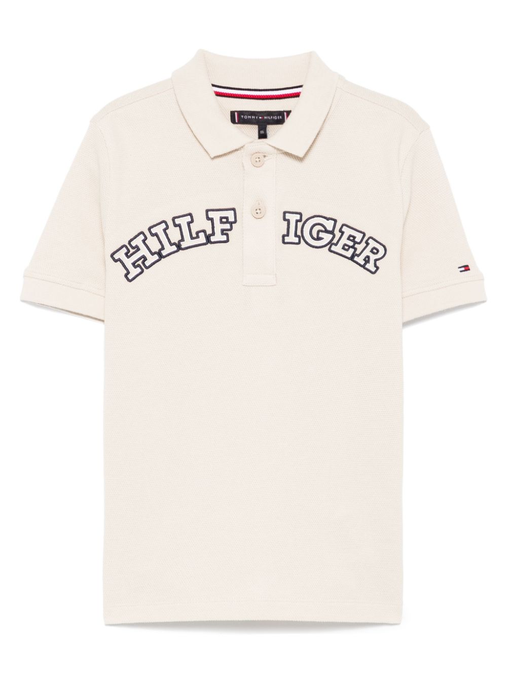 Tommy Hilfiger Junior Monotype polo shirt - Neutrals