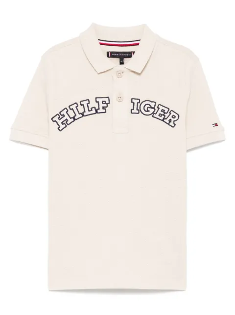 Tommy Hilfiger Junior playera tipo polo Monotype