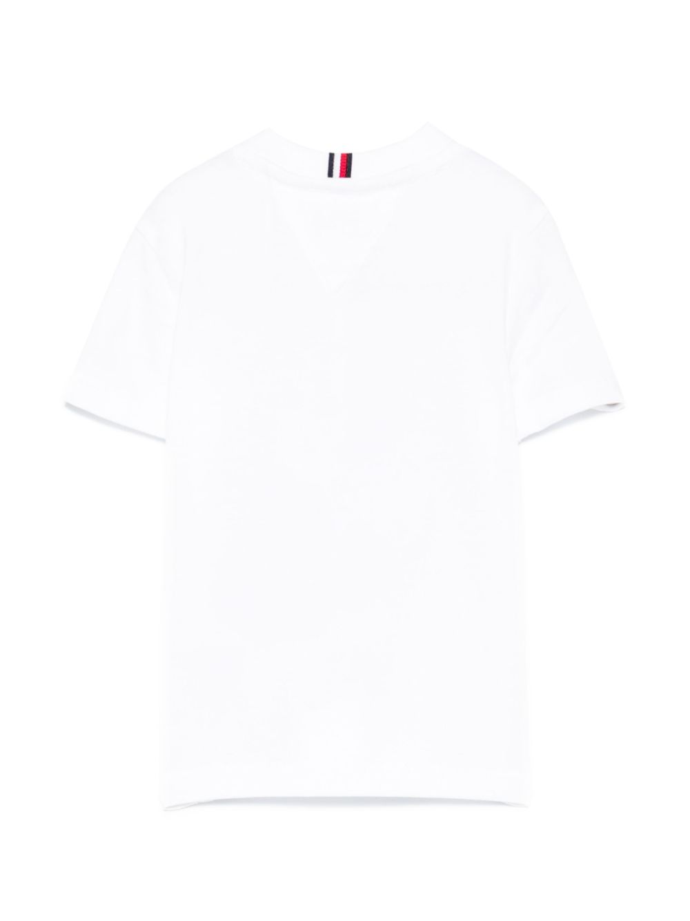 Tommy Hilfiger Junior T-shirt met logoprint - Wit