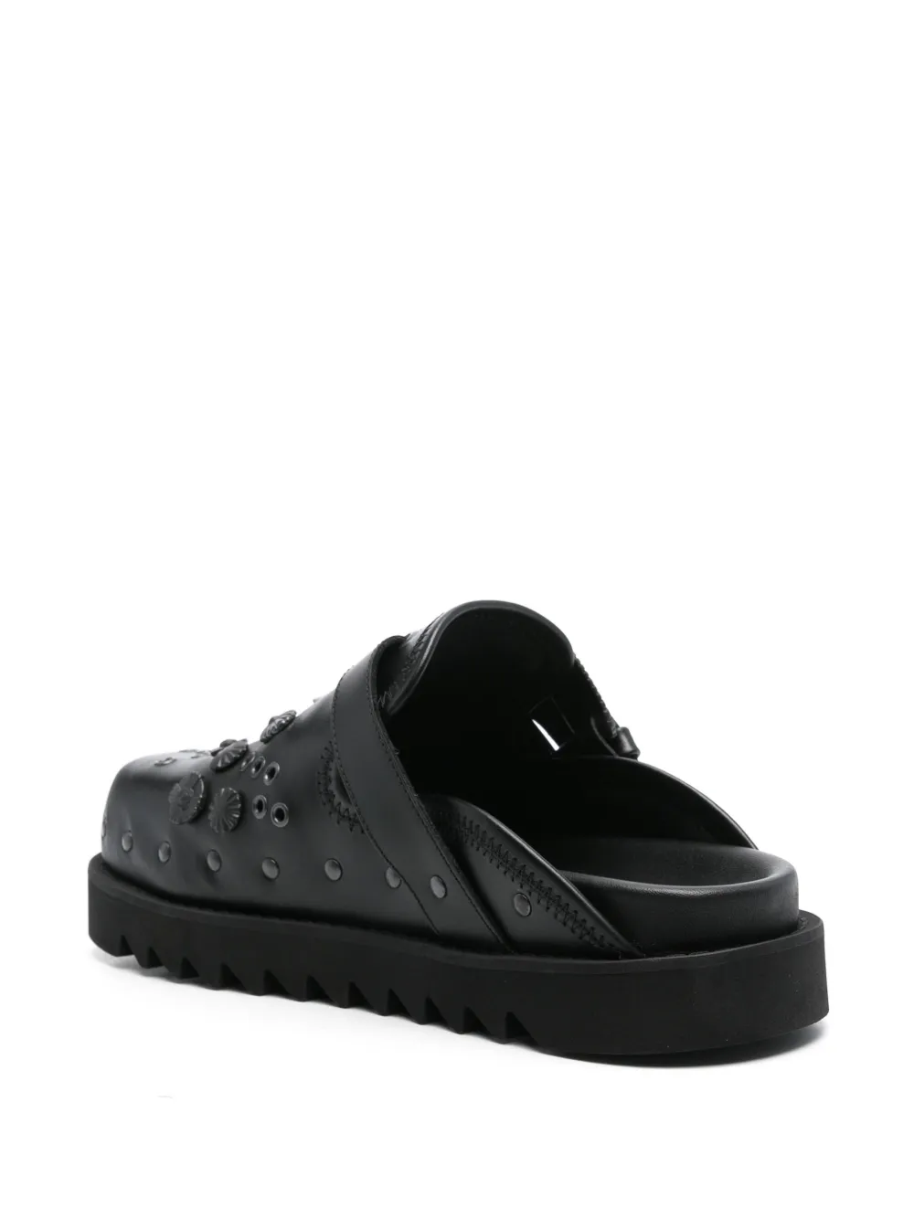 Toga Virilis studded slippers Black