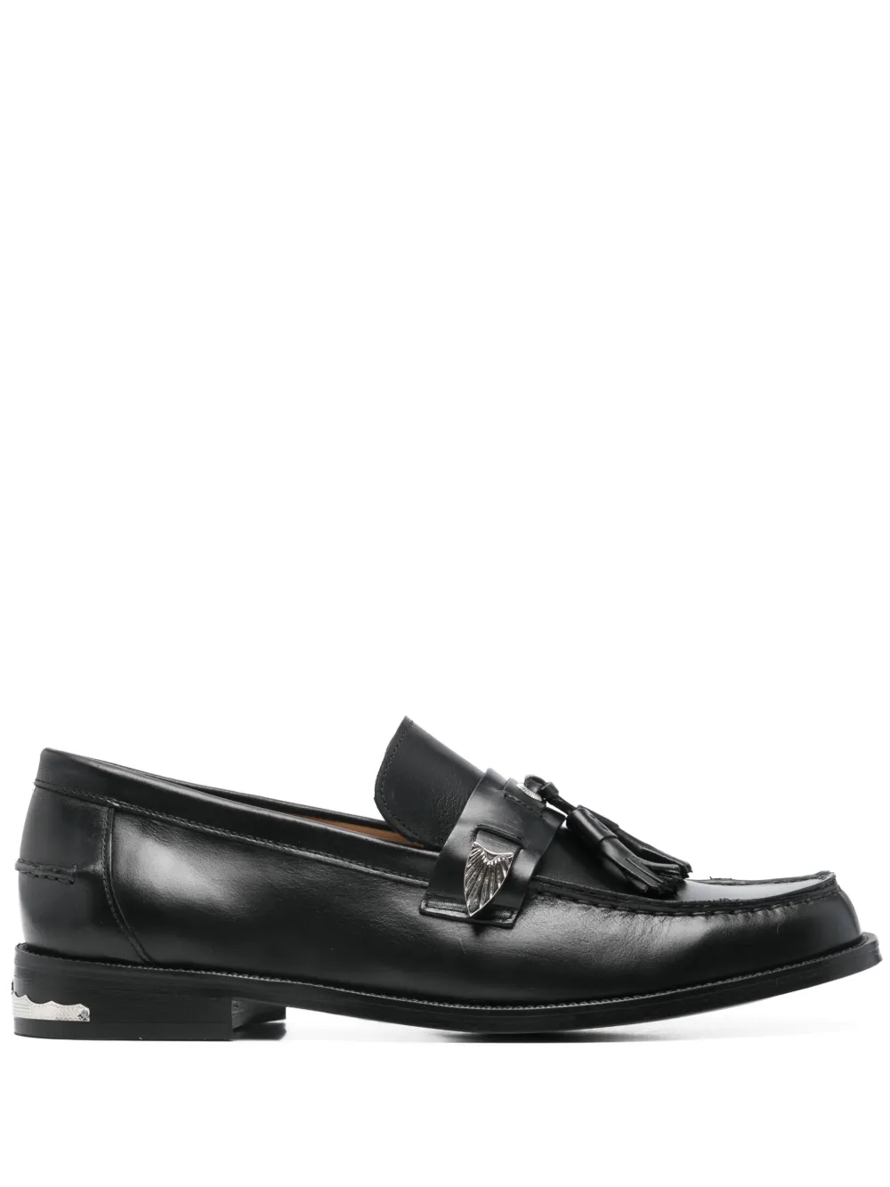 Toga Virilis Leren loafers Zwart