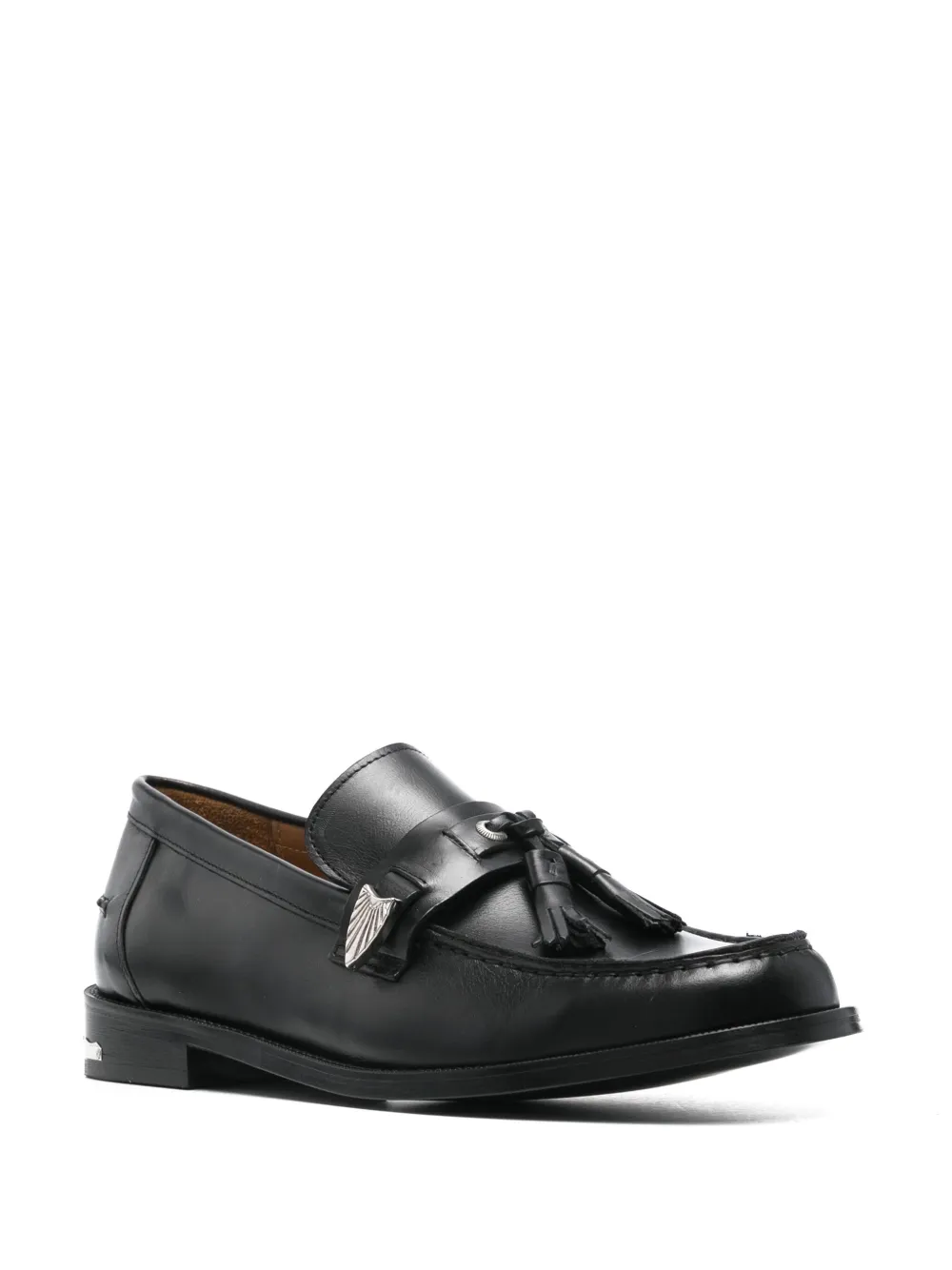 Toga Virilis Leren loafers - Zwart