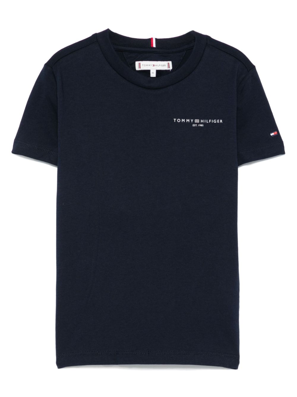 Tommy Hilfiger Junior logo-print T-shirt - Blue