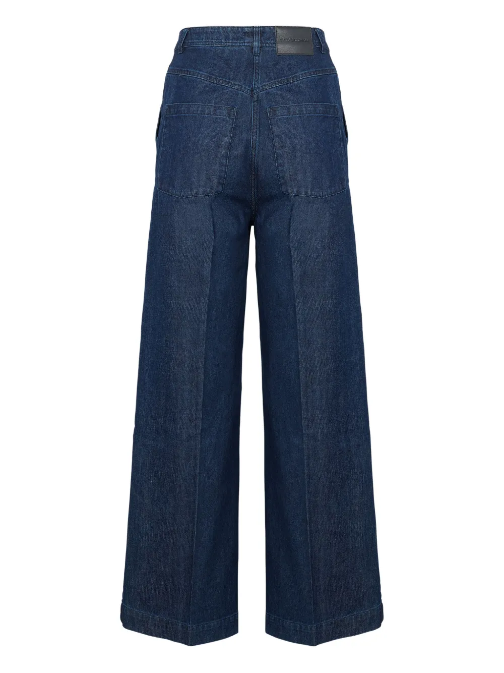 Yves Salomon Jeans met wijde pijpen Blauw