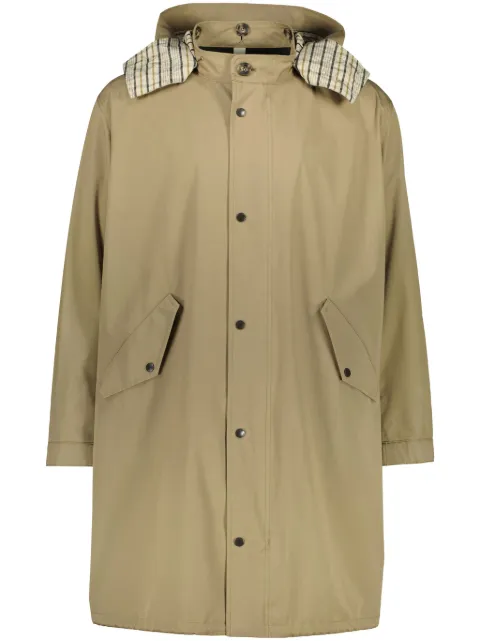 Yves Salomon hooded parka coat
