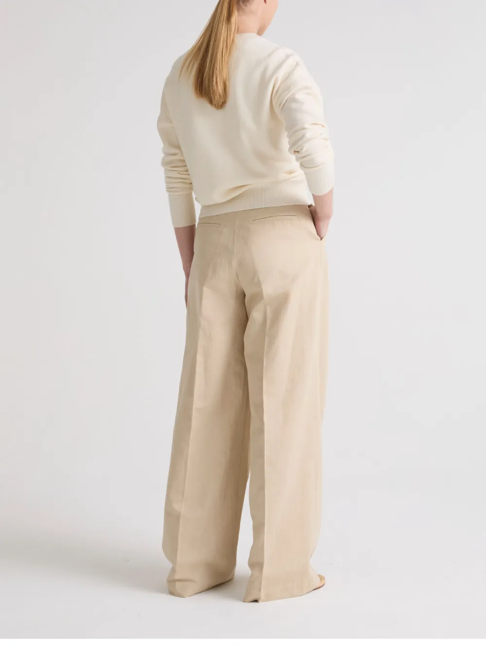 Yves Salomon Plooibroek Beige