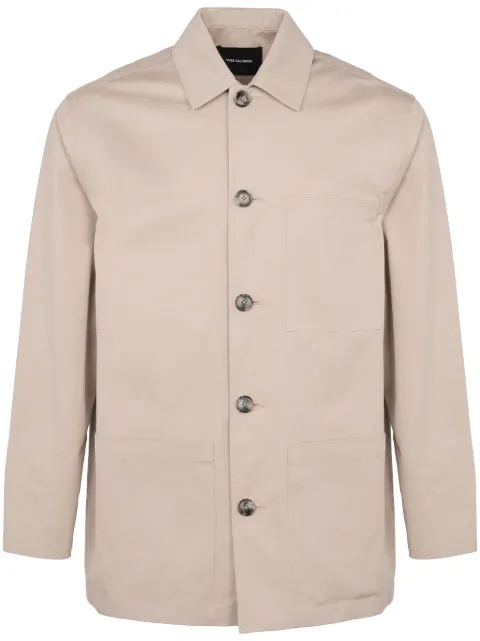 Yves Salomon cotton shirt jacket