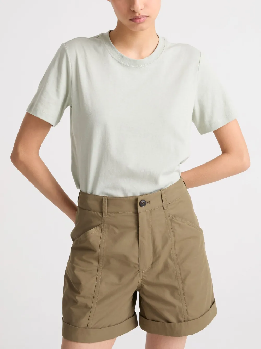 Yves Salomon Jersey T-shirt Groen