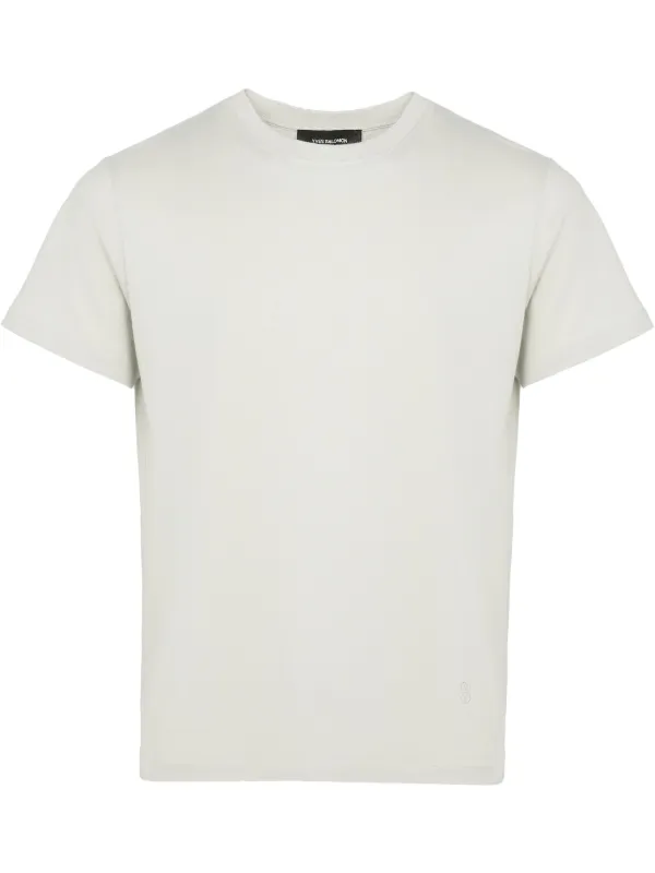Yves Salomon Cashmere-blend T-shirt in Neutrals