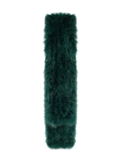 Yves Salomon Feather shawl