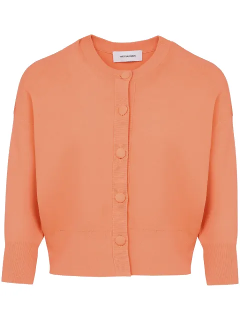 Yves Salomon Klassischer Cropped-Cardigan