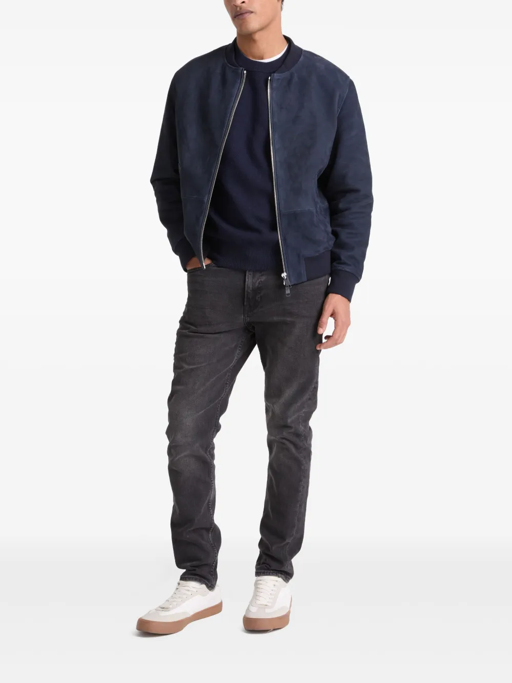 Yves Salomon suede bomber jacket | Leather Jackets | Image 2