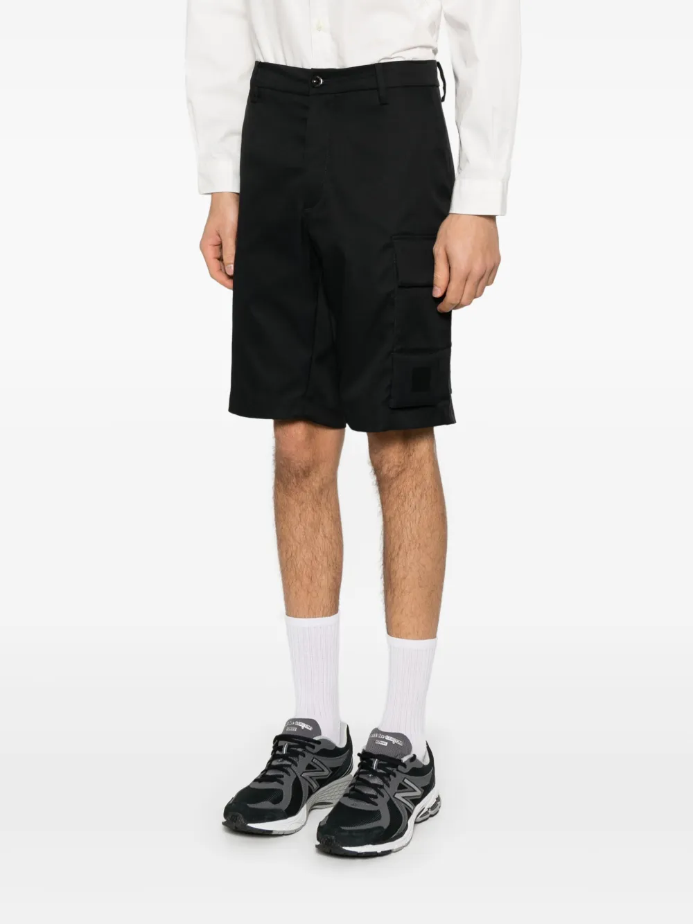 C.P. Company Technical Panama shorts Zwart