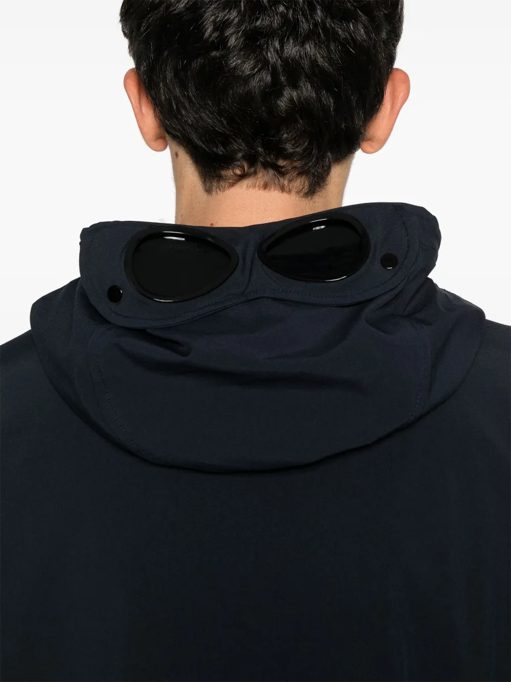C.p. Company Shell-r Jacket In Blue