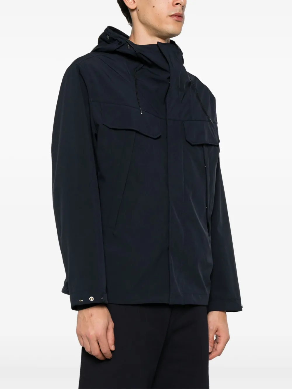 C.p. Company Shell-r Jacket In Blue