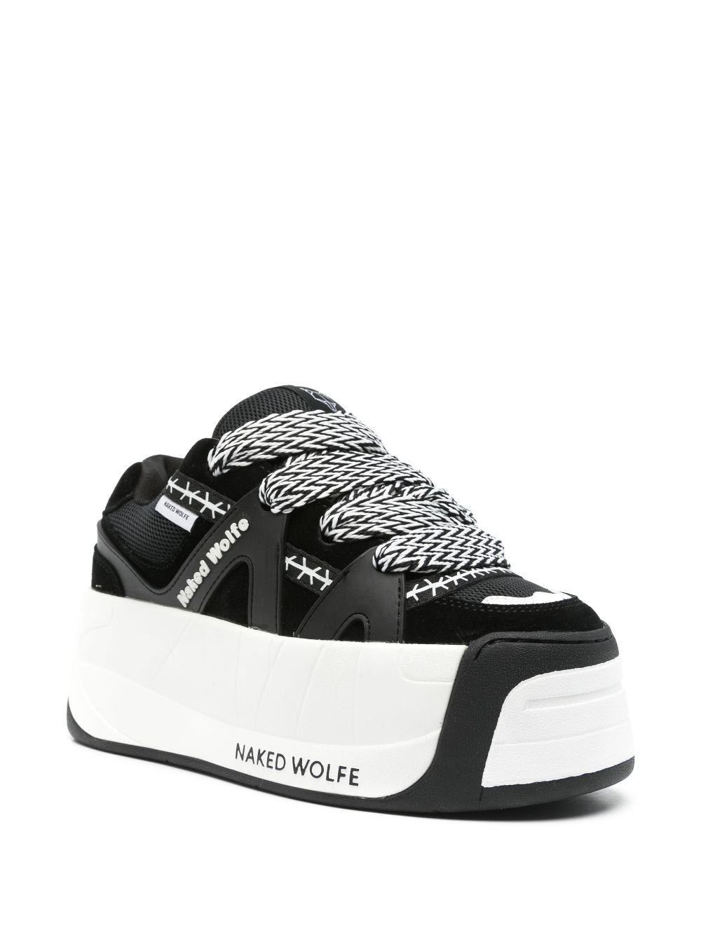 NAKED WOLFE 70mm Slider sneakers - Zwart